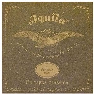 Aquila 82C Ambra 800 Nylgut & Silk Romantic Classical Guitar Strings