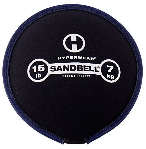 HYPERWEAR SandBell Fitness Sandsäcke für Fitnesstraining wie Hanteln, Kettlebell, Core Bag, Slam Ball, Wall Ball, Medizinball und mehr - Größen 1kg -23kg