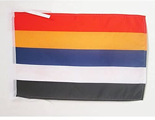AZ FLAG Drapeau République de Chine 1912-1928 45x30 cm Cordelettes