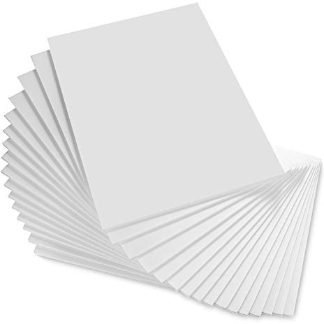 16 x A3 Foam Board - ASelected White 5mm Polystyrene Foam Sheet (297 × 420mm)