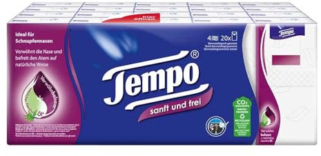 TEMPO sanft & frei Tücher 20X9 St