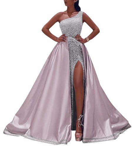 Onsoyours Robe Maxi à Manches Courtes en Dentelle Plissée Dos Nu Élégante Cocktail Soirée Robe