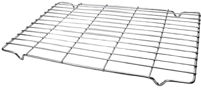 Cake Cooling Rack Stainless Steel Wire Rack Perfect for Cooling Freshley Baked Muffin, Pizza Cookies, Biscuits Dish Washer Safe 35cm x 22.5cm x 2cm
