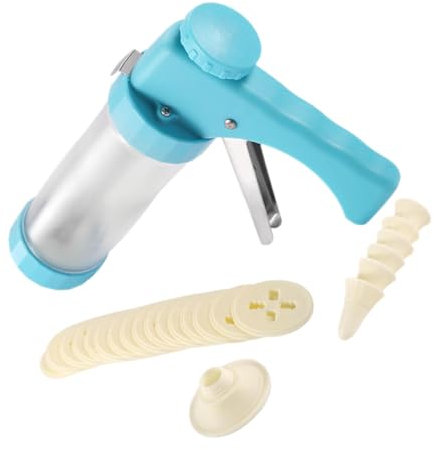Ciieeo Cookie Press Maker Frosting Piping Cupcake Filling Injector Cake Decorating Press Set Cookie Set Easy to Use Baking Tools