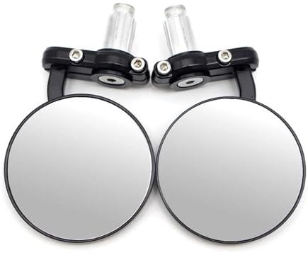 Lenkerendenspiegel 1 Paar Für Suzuki G&SF 250 400 600 GSR 600 750 GSX S750 Gsx600F GSXR 1000 Motorrad Griff Ende Rückspiegel Seite Spiegel Zubehör Seitenrückspiegel