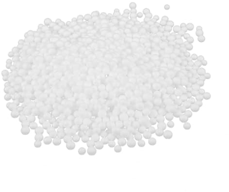 GLEAVI Bean Bag Filler Stuffing White Foam Particles 10-12mm 250g Soft Epp Beads Refill for Sofa Cushion Filling and Home Living Room Use