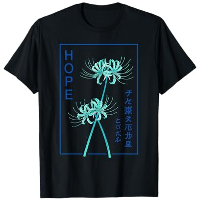 Fiore di Giglio Ragno Giapponese Mitologia Anime Tradizione Maglietta