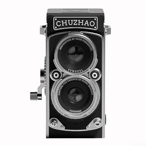 Appareil photo numérique 1080p, mini appareil photo numérique vintage avec point autofocus, photos 12 MP, vidéo FHD 1080p pour adolescents, débutants, adultes (noir)