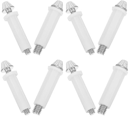 MAGICLULU Kit 8 Pezzi Perni Regolabili 3/8 e 7/16 per Porte Pieghevoli, Ferramenta Resistente per Riparazione Fai-da-te Armadi e Porte a Soffietto, Accessori per Casa e Ufficio