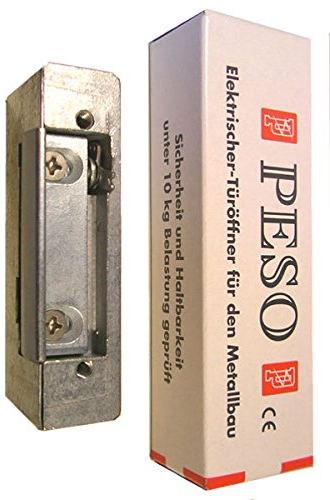 Elektrischer Türöffner PESO 300 oA für 6-12 V AC/DC mit Entriegelungshebel