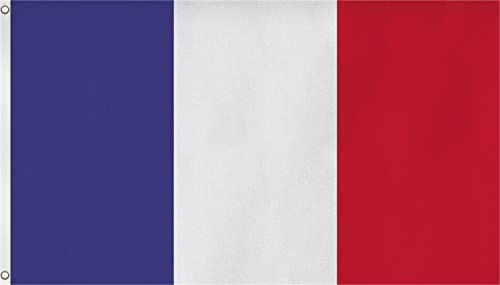 Fahne mit Messingösen XXL Länder Flagge 90 x 150, 150 x 250 oder 300 x 500 cm wählbar Frankreich 150 x 250