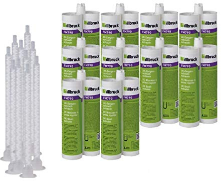 Tremco Illbruck ILLBRUCK Set 10 x fm790 2 K zarge Mousse de 210 ml