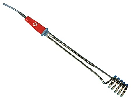 Karl Dahm Thermoplongeur à Arrêt Automatique, 2000W 43 cm I Chauffe-Eau Électrique d’une Profondeur d'Immersion de 28cm I Parfait pour les Chantiers I Tige Chauffante pour Chauffer l’Eau – 10294