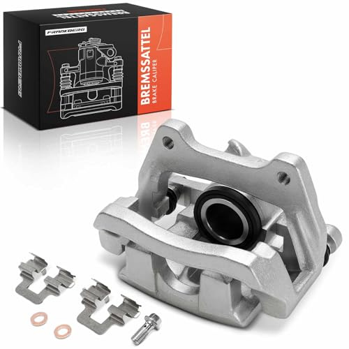Frankberg Brake Caliper Disc Brake Rear Left with Bracket (hole spacing 100mm）Compatible with Rang.e Rove.r III Rang.e Rove.r Sport Discovery III Replace# LR010575