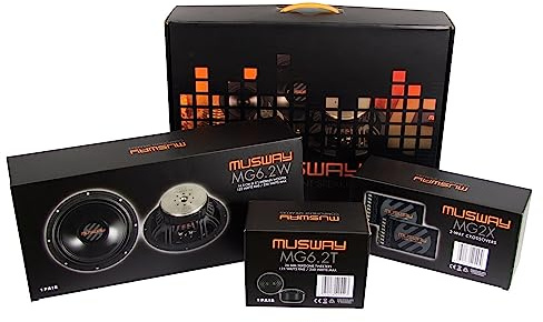 MUSWAY MG6.2C 16,5 cm 2-Wege Kompo Lautsprecher System 250 Watt