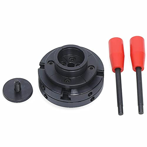 Drechselbank Spannfutter M18 4-Backenfutter Selbstzentrierend Spannfutter Drechselbank Vierbackenfutter für Kleine Drechselmaschinen Drechselbank