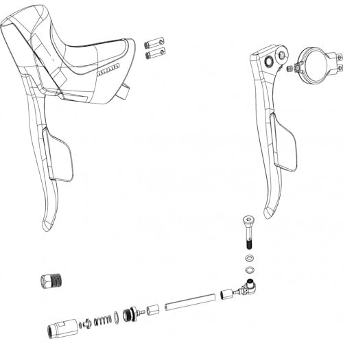 Sram Bremshebel-2139980074 Bremshebel Schwarz Einheitsgröße