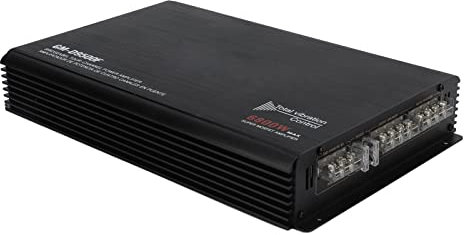 Yctze Amplificatore Stereo per Auto 6800W Universale, 4 Canali Ad Alta Efficienza, Lunga Durata, Facile Installazione per Altoparlante Auto