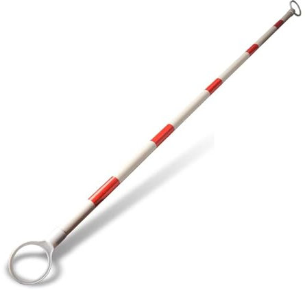 Infällbar Konstång Trafikkon Barrikadförlängningsstolpar, Reflekterande Vägkonstruktionskon för Trafikkoner, Barriärkopplingar för Offentliga Parkeringsplatser(Red)
