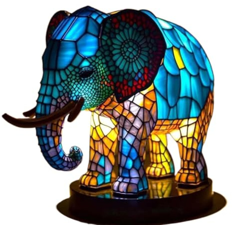 SWZEC Festberg LeuchtKatze™ - das Original Verbessert(Elefant)