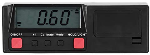 Goniometro Falegname Clinometro Digitale con Livella Magnetica 4×90° - Misurazioni Accurate 0,2° con Display Elettronico, Strumento Compatto e Robusto per Angoli e Inclinazioni