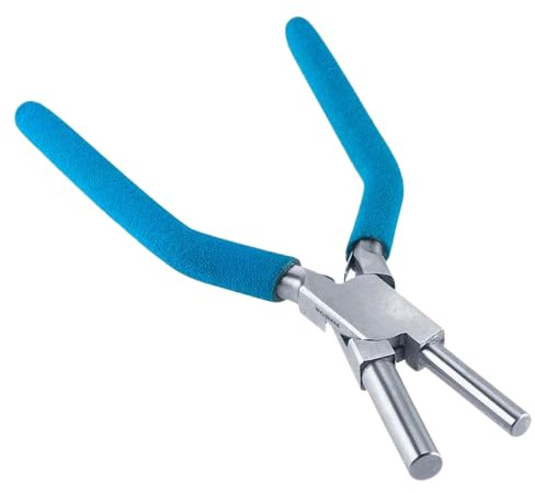 Large Size Round Bail Making Pliers for Jewellery Wire Looping, Professional Crafting Tool, 7 mm & 9 mm