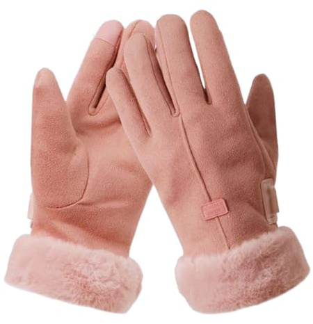 Uppvärmda Handskar Anti-Slip Touchscreen Vantar