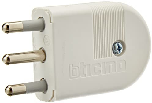 BTicino S2496TAE Spina Volante, Avorio, 1 pezzo