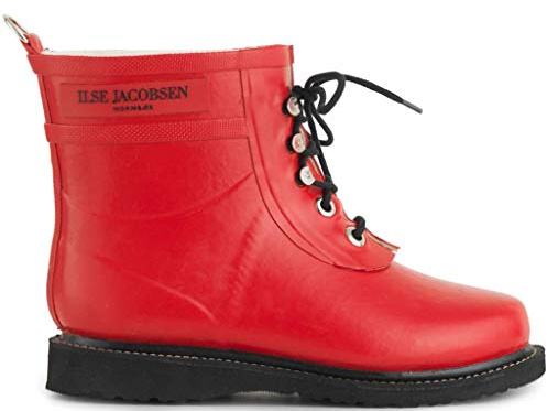 Ilse Jacobsen Rub2, Botas de Lluvia Mujer, Rojo Intenso, 38 EU