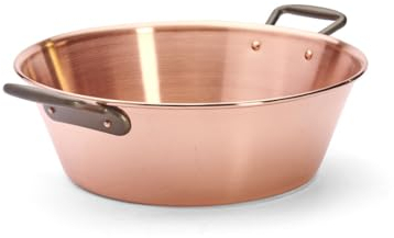 De Buyer, PEROL LISO DE MERMELADA Ø 38 CM CON ASAS FUNDICION--6200.38N