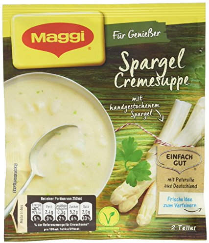 Maggi Meisterklasse Spargel-Cremesuppe, (27 x 500 ml)