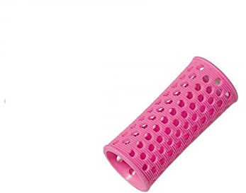 Comair 3011742 Flachwellwickler konisch lang 10er Beutel, 27mm, rosa