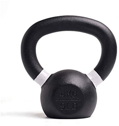 Kettlebells HUAHUA Fitness Gusseisen, Haushalt Indoor-Fitness-Krafttraining, Schwarz, 4kg, 6kg, 8kg, 10kg, 12kg, 14kg, 16kg, 18kg, 20kg, 24kg, 28kg (Size : 24kg/52.9lb)