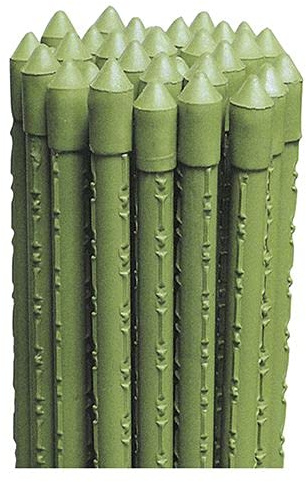CANNETTA IN METALLO PLASTICATO cf. 20 pz. (Ø 16 MM. - H. MT 2,1)