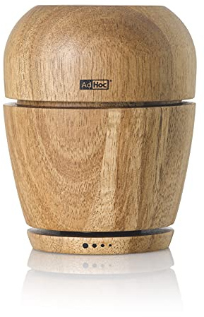 AdHoc MP601 Pfeffer- oder Salzmühle WISH, Keramik Mahlwerk CeraCut®, Akazienholz/Glas