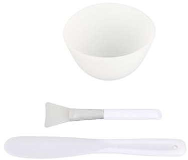 Gesichtsmaske Rührschüssel Set, DIY Gesichtsmaske Mischwerkzeug Kit mit Silikonmaskenschale, Maskenpinsel und Spatel, Gesichtsmaske Applikator DIY Hautpflege Mischwerkzeug Kit für den Heimgebrauch