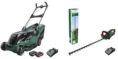Bosch Home and Garden Bosch Akku-Rasenmäher AdvancedRotak 36-660 & Bosch Akku-Heckenschere AdvancedHedgeCut 36V-65-28
