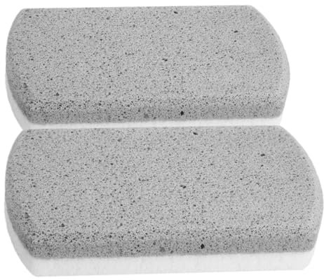 TOVINANNA 2stücke Fußschrubber Bimsstein Exfolierender Hornhautentferner Für Weiche Füße Und Hände Doppelseitiges Design Effektiven Entfernung Von Abgestorbener Und Schwielen Für Und