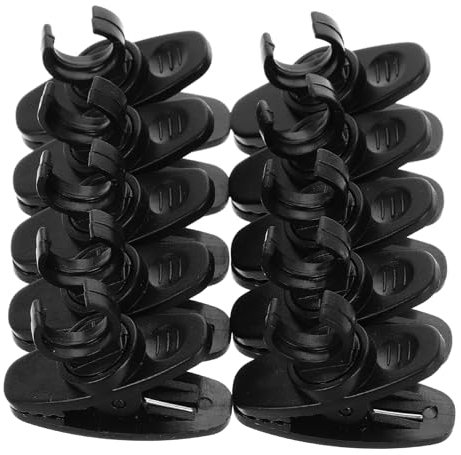 TOYANDONA 10pièces Pinces à Micro Pour Cravate à Montage Unique Support De Micro Cravate Pour Chemise Pour Microphones De Accessoire Pratique Pour Hommes Et Femmes