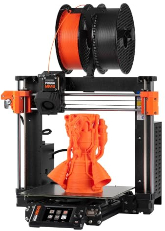 Original Prusa MK4S 3D Printer, Ready-to-use 3D Printer, Assembled and Tested, Removable Print Sheets, 1kg Prusament PLA Spool Included, Print Size 9.84 x 8.3 x 8.6 in