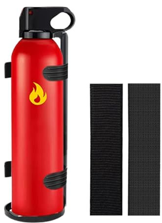 Porta Estintore Portatile Per Camion, Barche E Automobili - Supporto Robusto E Stabile, Ideale Per Gli Estintori Nel Veicolo, Garantisce Una Presa Sicura E Una Rapida Accessibilità In Caso Di Emergenz