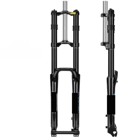 DEFIYAN 680DH-Federgabel Kompatibel mit 26/29-Zoll-MTB-Downhill-Bike mit 110 * 20-mm-Lockout und 175-mm-Scheibenbremse(26IN)