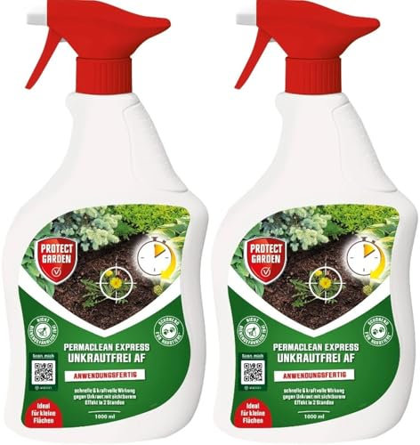 2 X 1L Permaclean Express Unkrautfrei AF