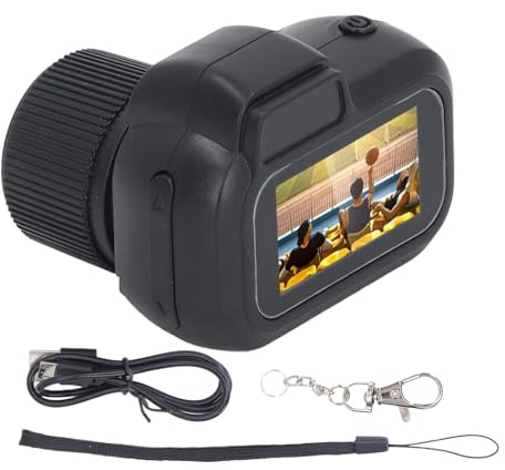 Mini Keychain Photo Camera - 1080P HD Compact Cam, Small Portable Recorder | Anti-lost Pendant For Indoor Outdoor Scenes, Lightweight Pocket Gadget For Photography And All
