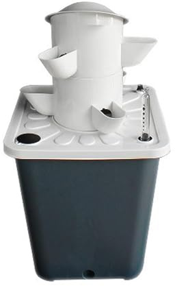 Torre de Cultivo Vertical,Kit de Torre hidropónica Torre de plantación de 10/15/20/25/30 Orificios Sistema de Cultivo, Kit de Iniciación de Jardín para Hierbas, Frutas y Verduras