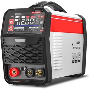 TIG Welding Machine with Pulse HF TIG ARC Stick Clean 3 in 1 DC Inverter TIG Welders Argon Welding Household Precise Stable