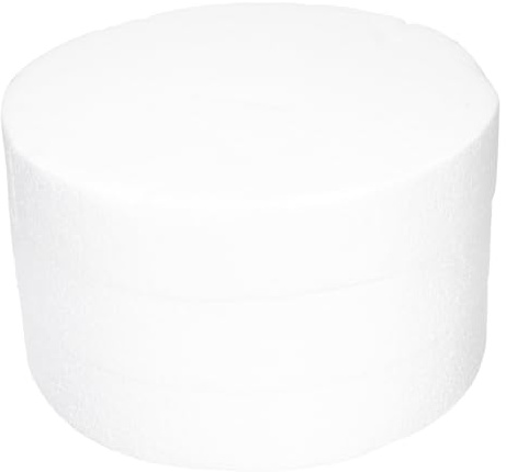 Mipcase 3 Pezzi Dischi in Schiuma Rotondi 25 CM Spessi 5 CM per Decorazione Floreale Fai da Te Accessori per Artigianato Artistico e Allestimenti Feste Forniture per Composizioni e