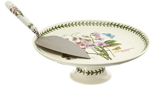 Portmeirion Botanic Garden Footed Cake Plate and Server 519602 by Portmeirion