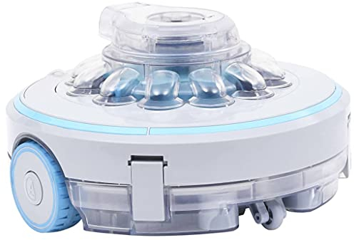 vidaXL Poolroboter Poolreiniger Kabellos Pool Bodensauger Sauger Reiniger Roboter Schwimmbadreiniger Bodenreiniger Poolsauger Poolrunner 27W