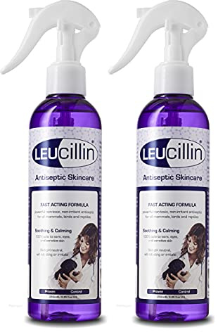 Leucillin Natural Antiseptic Spray, 2 x 250ml